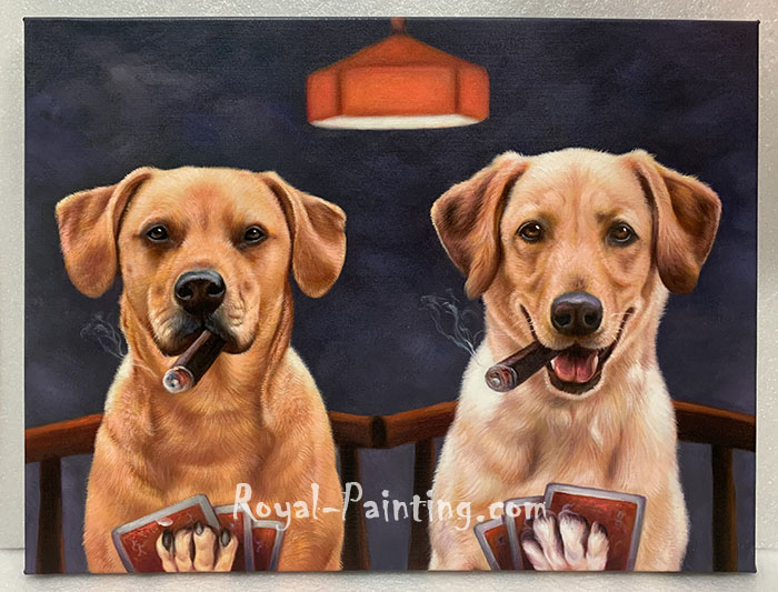 Customized Oil Painting For Pet